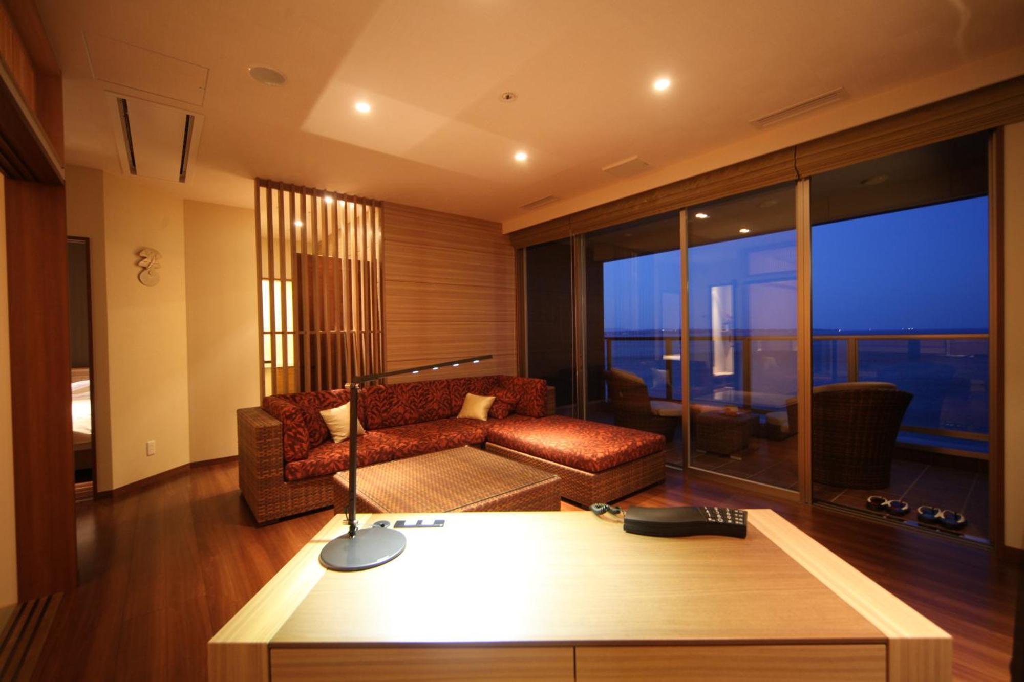 Amane Resort Seikai Beppu Pokój zdjęcie A suite at the hotel